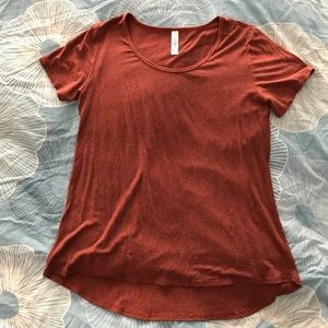 Burnt Orange with subtle Black stripping, Classic